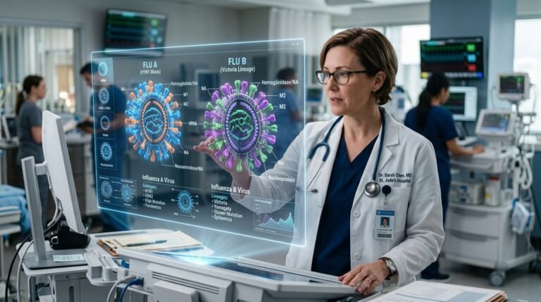 what is the difference between flu a and flu b